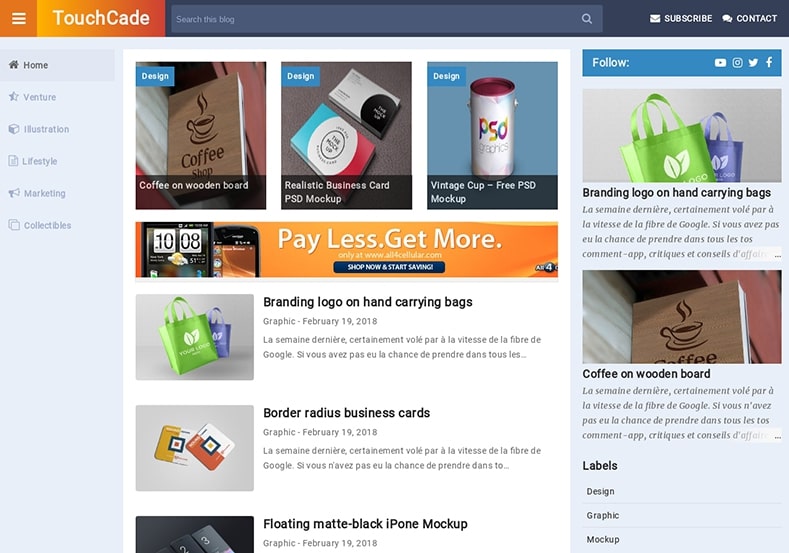 template blogspot tin tức