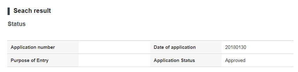 "Approved" hồ sơ đã được duyệt. Chúc mừng bạn!