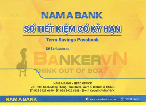 Sổ tiết kiệm ngân hàng Nam Á