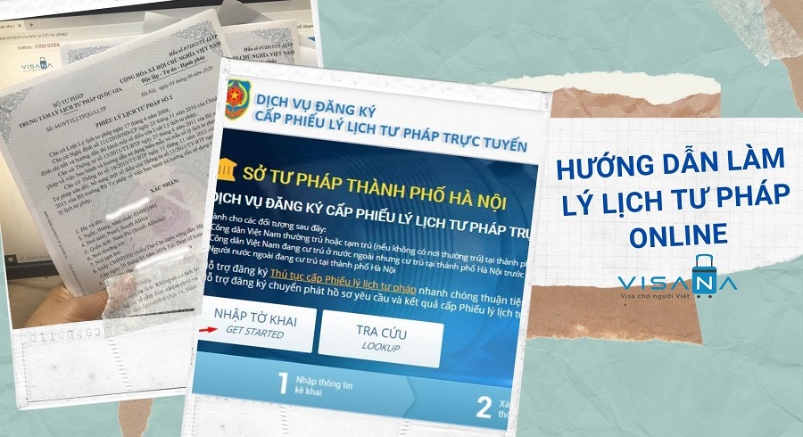 Lý lịch tư pháp online - Ưu/nhược điểm & Thủ tục - VISANA