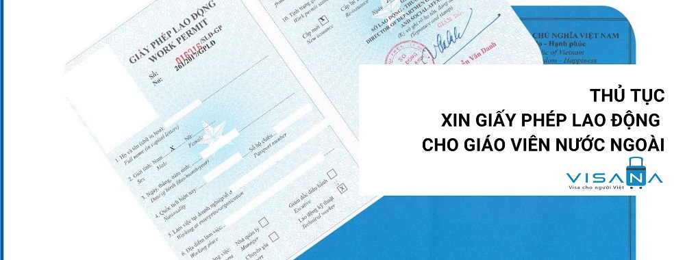 Thủ tục xin giấy phép lao động cho giáo viên nước ngoài