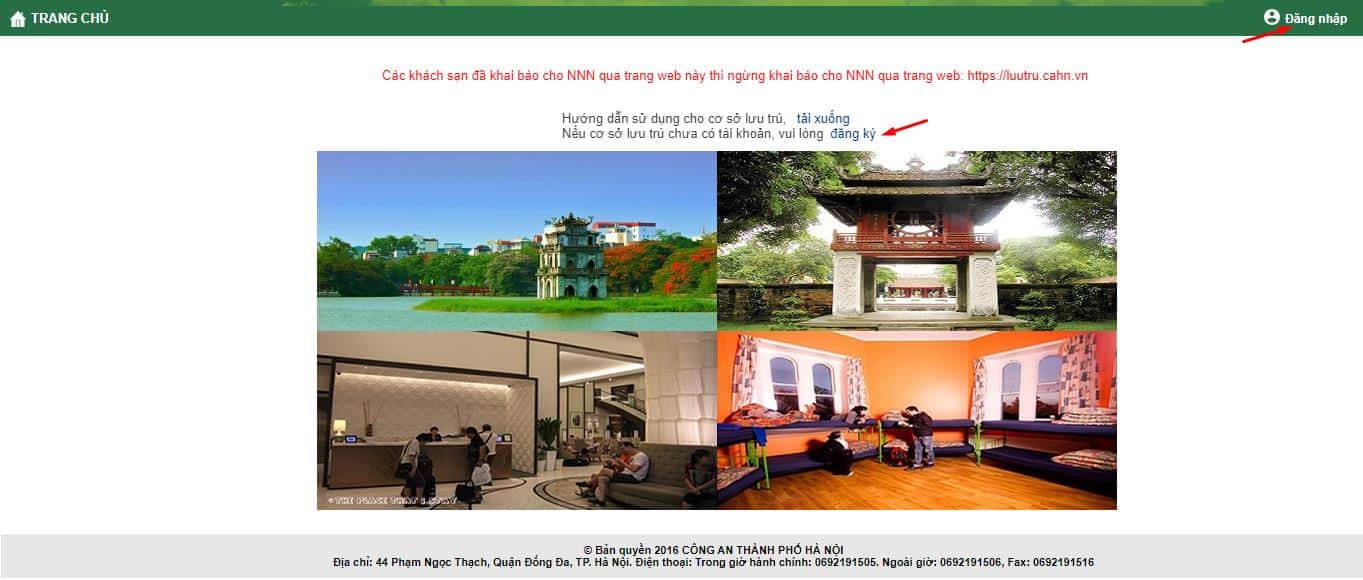 Đăng ký tạm trú cho người nước ngoài online - Visana
