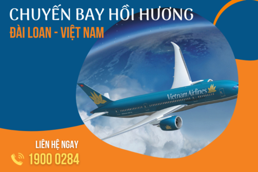 Vé máy bay từ Đài Loan về Việt Nam