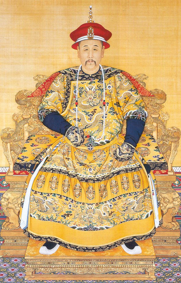 Chân dung của hoàng đế Ung Chính.