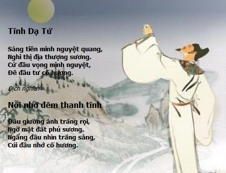 Ánh trăng huyền ảo trong thơ Lý Bạch- H2