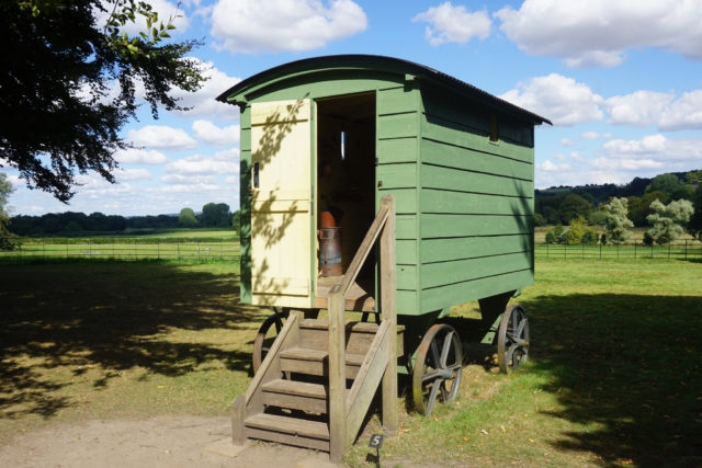 Một túp lều của người chăn cừu ở Hampshire. (Ảnh: Glen Bowman. CC BY 2.0)