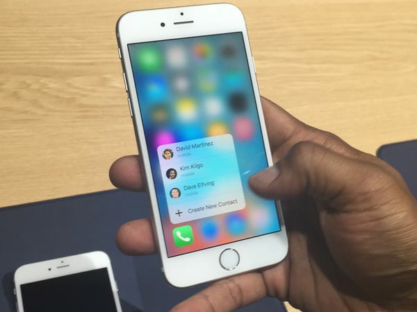 12 quả “bom xịt” để đời của Apple - 3d touch