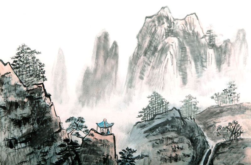 Cảnh giới trí tuệ: Núi cao không lời, nước sâu không có sóng