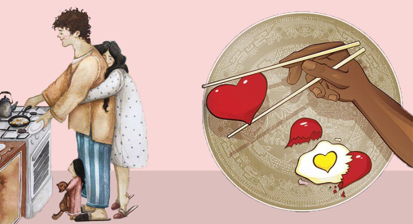 Tình yêu giống một đôi đũa, song hành với nhau tạo nên điều kỳ diệu.1