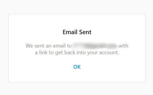 Quên mật khẩu IG