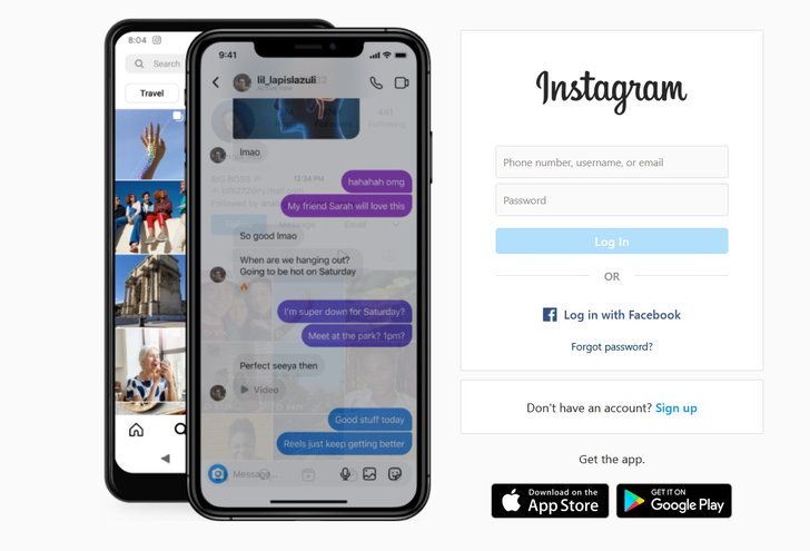 Quên mật khẩu IG
