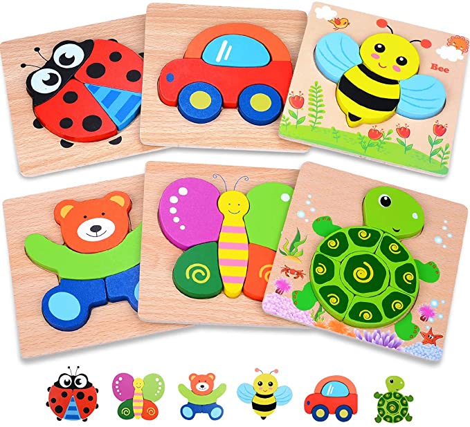 Playtime của Magifire Wood Toddler Puzzles