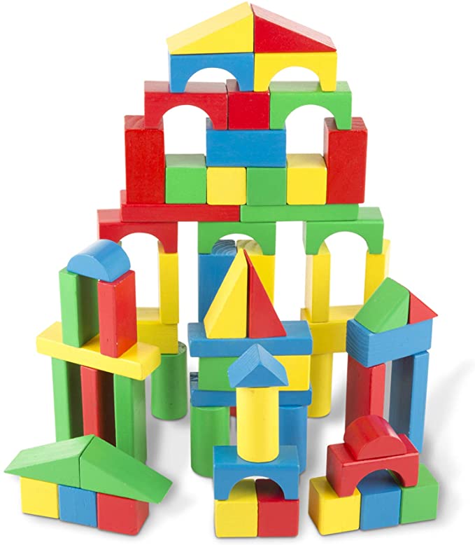 Bộ khối xây dựng bằng gỗ Melissa & Doug