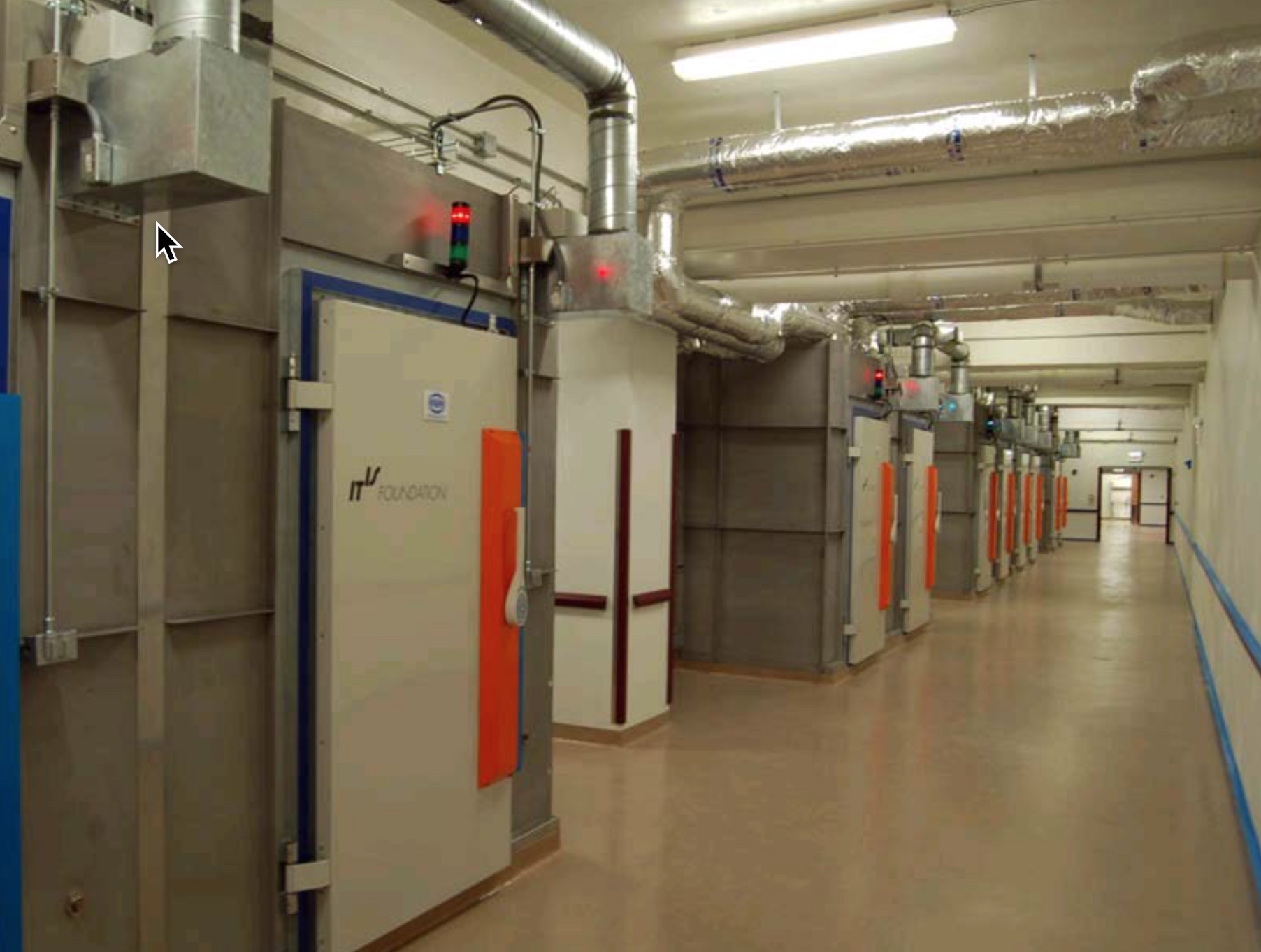 Các buồng thí nghiệm ở Viện Nghiên cứu IIT tại Chicago, nơi diễn ra các nghiên cứu. 