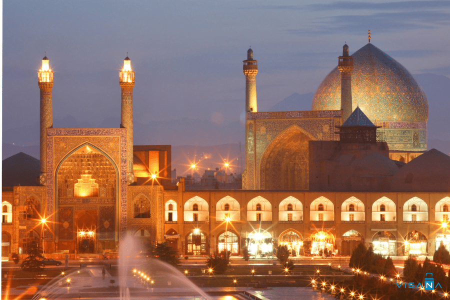 đối tượng được miễn visa Iran visana