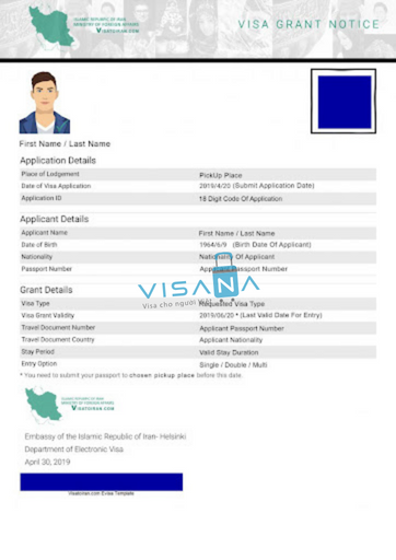 e-Visa Iran visana