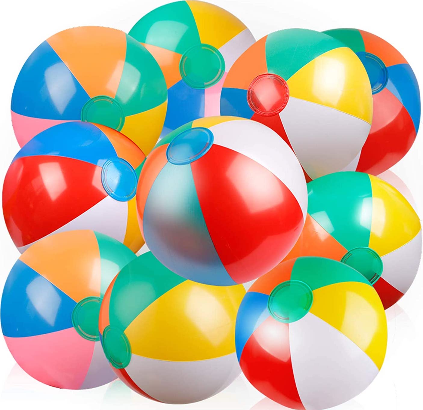 bóng bãi biển cầu vồng 