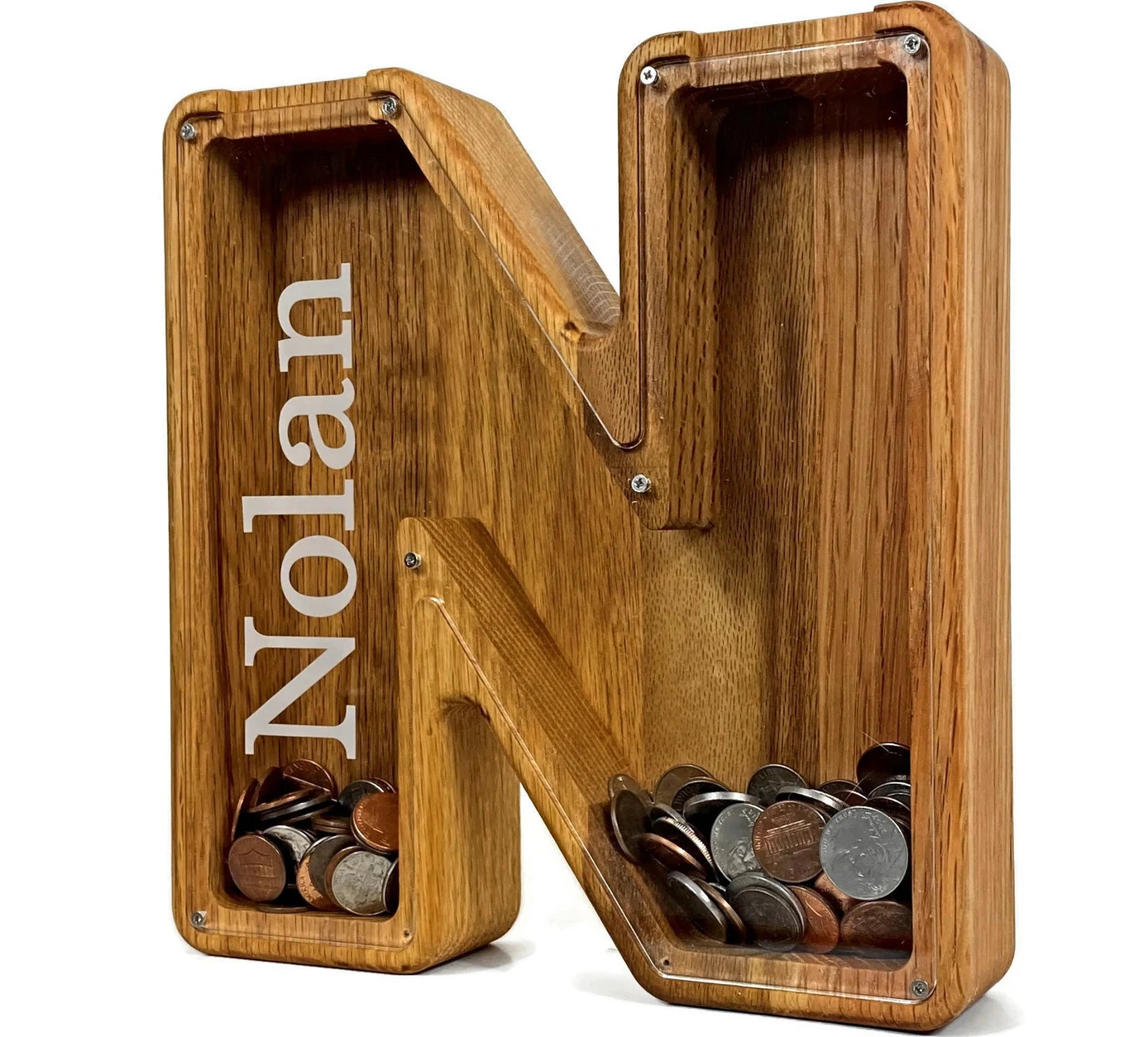 Con heo đất chữ cái được cá nhân hóa 