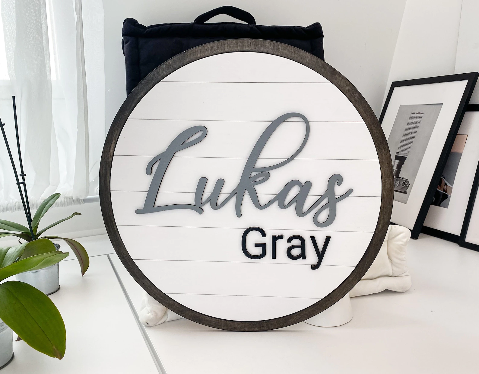 Bảng tên gỗ cá nhân hóa 