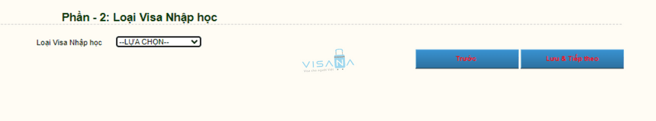 loại visa điền đơn xin visa Bangladesh trực tuyến visana