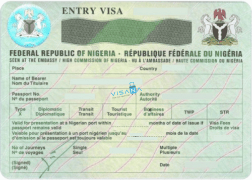 Thị thực Nigeria visana