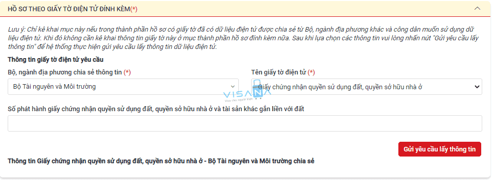 gửi đơn đăng ký tạm trú online visana