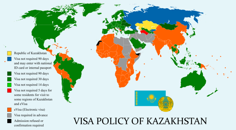 Các loại visa Kazakhstan