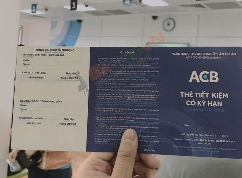 Sổ tiết kiệm chứng minh tài chính du học Hàn Quốc