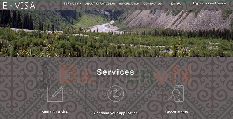 Thủ tục xin e-visa Kyrgyzstan