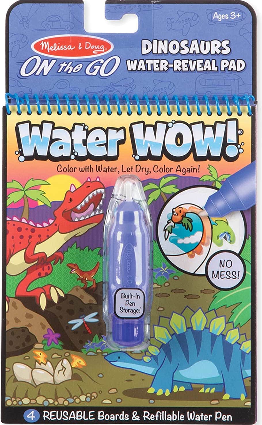 Cuốn sách khủng long Water Wow của Melissa và Doug 
