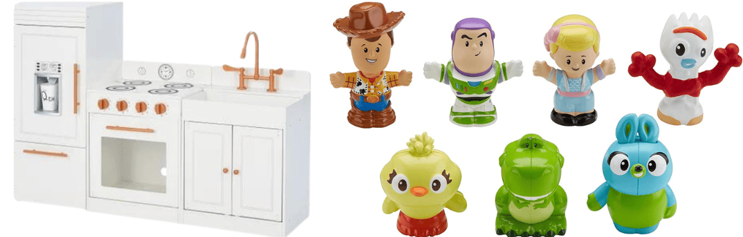 Chơi nhà bếp và Little People Toy Story Collection 