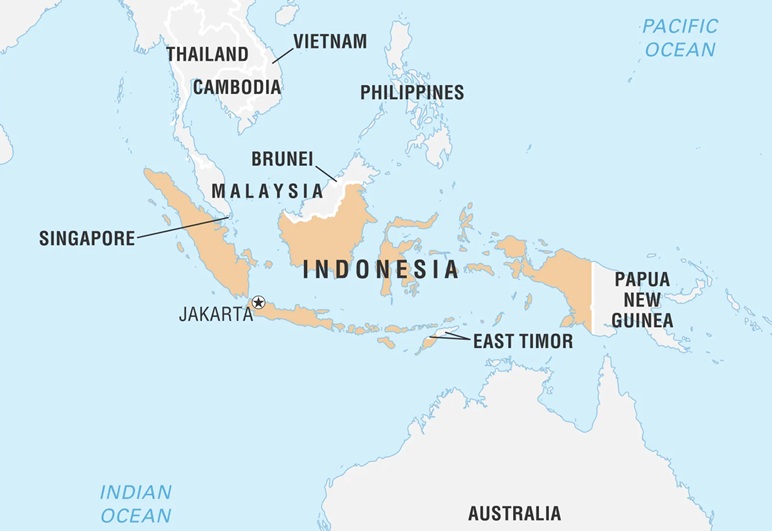 Vị trí Indonesia