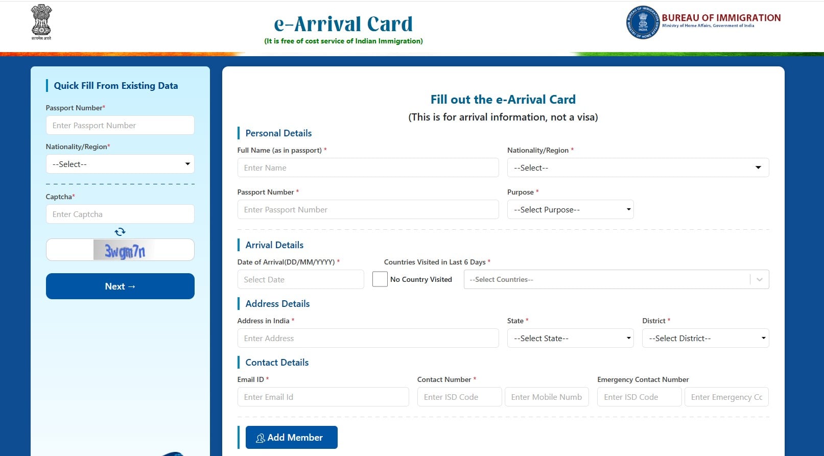 Hướng dẫn khai báo nhập cảnh online Ấn Độ