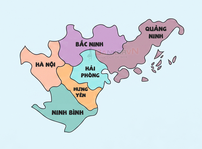 Danh sách các tỉnh Đồng bằng sông Hồng mới sau sáp nhập