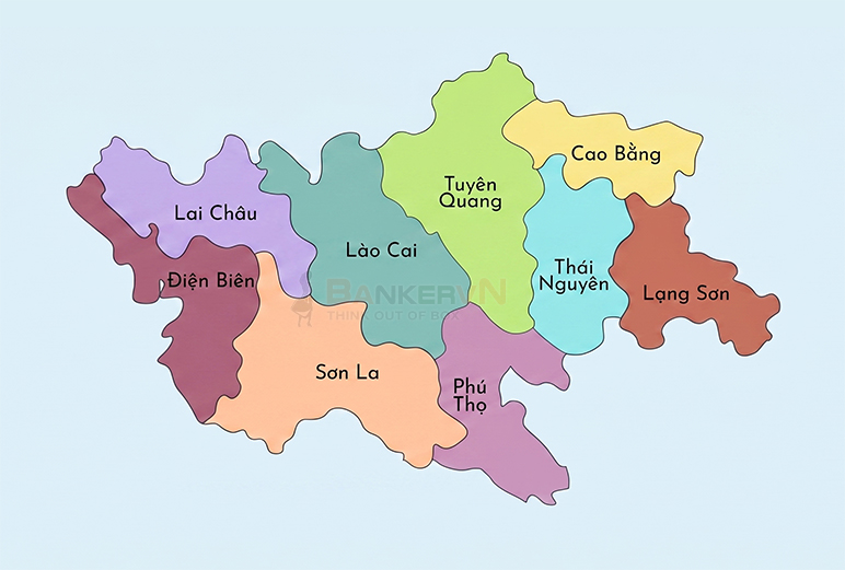 Danh sách các tỉnh Trung du và miền núi phía Bắc mới