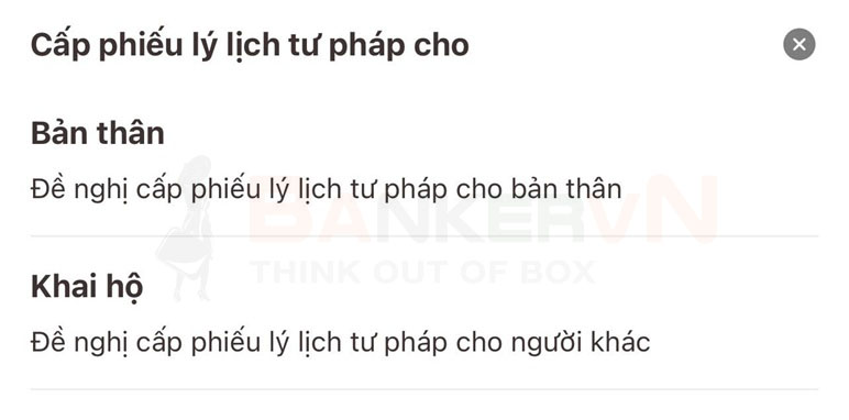 Hướng dẫn làm lý lịch tư pháp 4