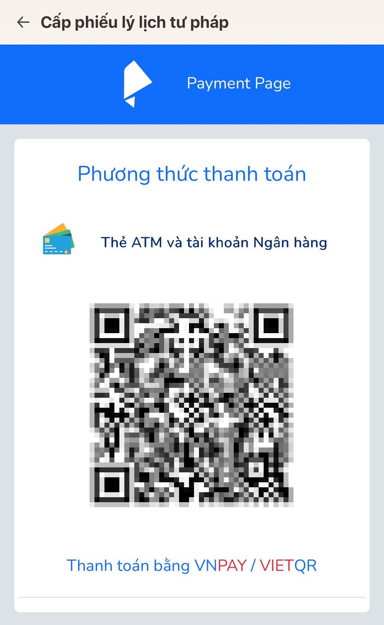 Hướng dẫn làm lý lịch tư pháp 8